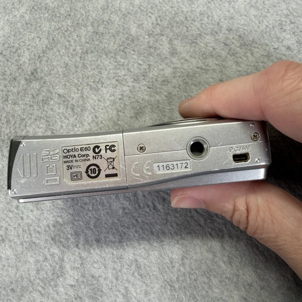 Pentax Optio E60 Compact Digital Camera For Parts Lens Error